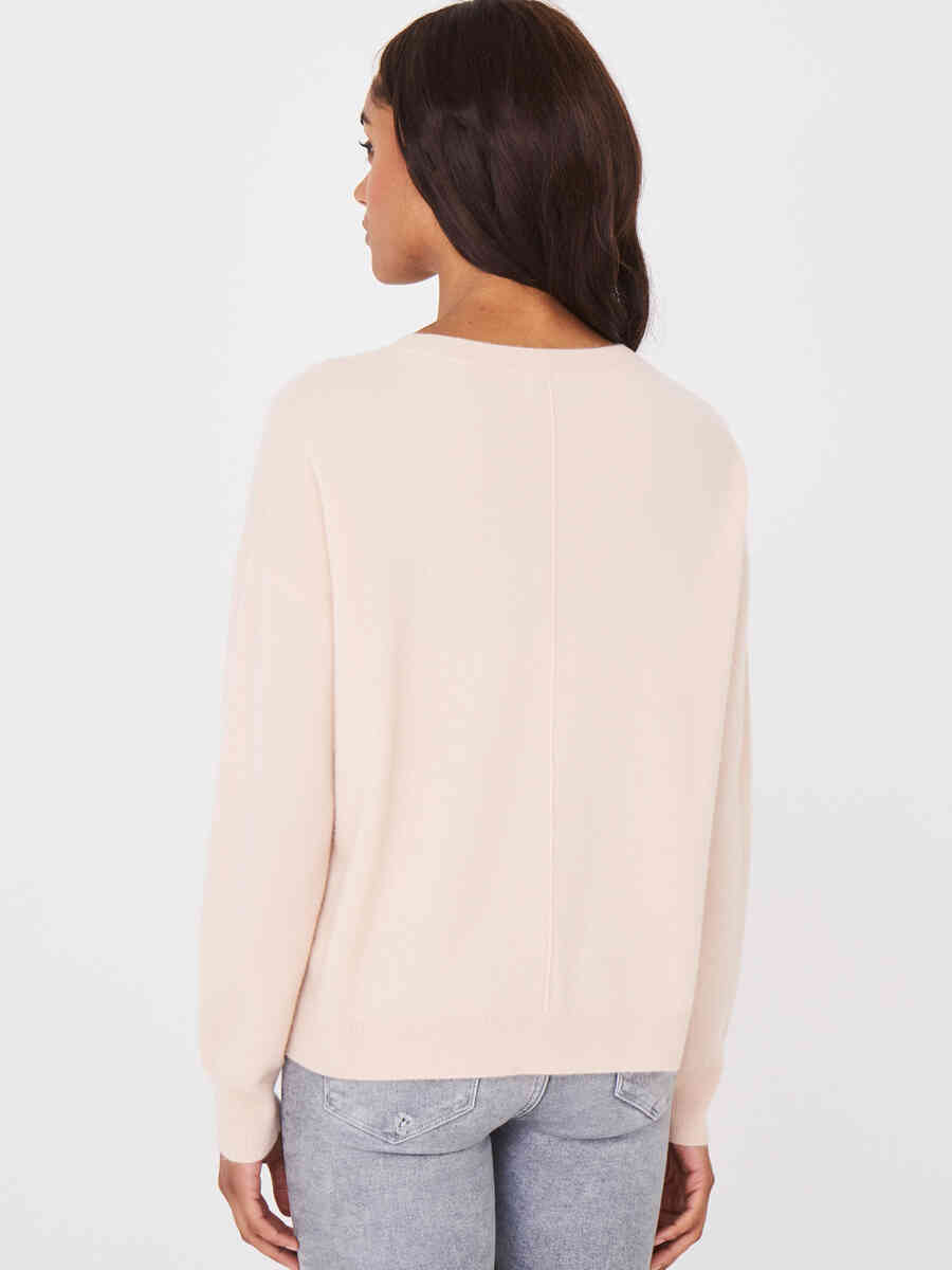 Cashmere sweater with front pockets image number 13