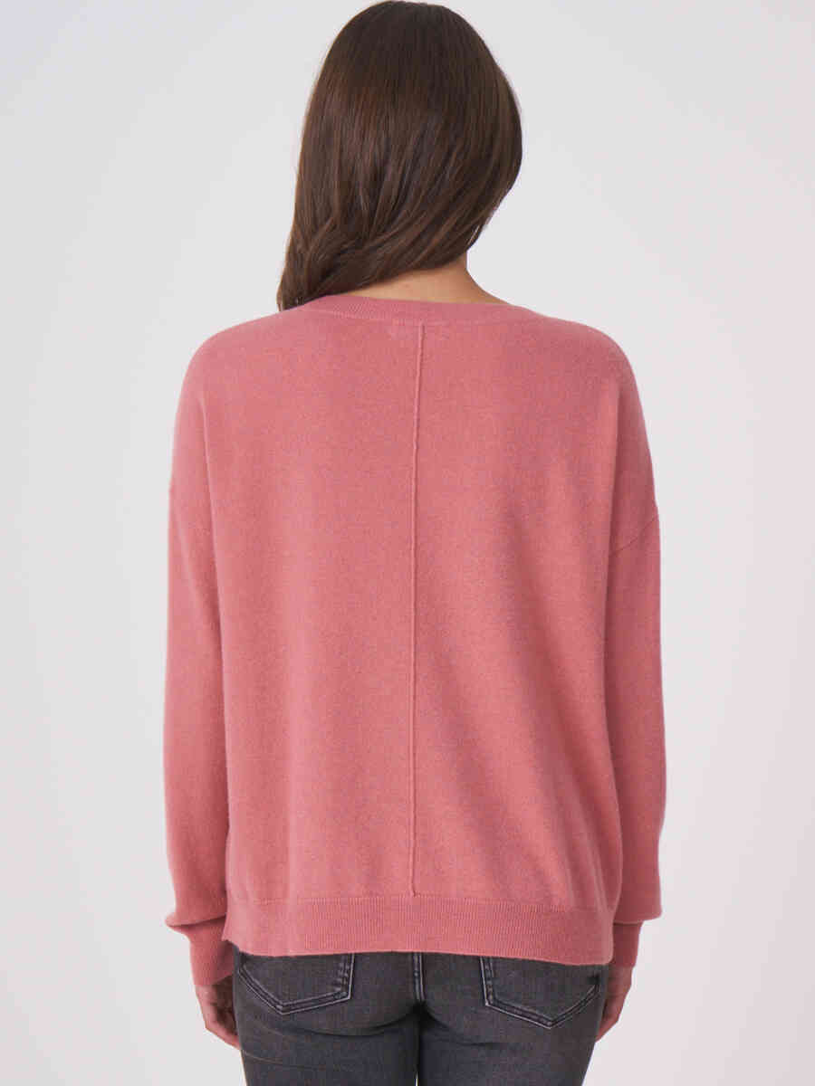 Cashmere sweater with front pockets image number 37