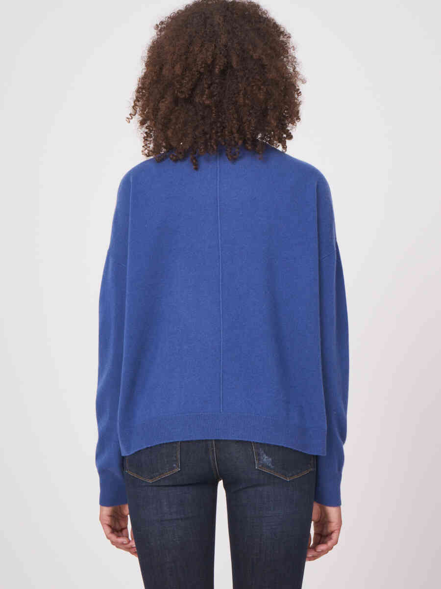 Cashmere sweater with front pockets image number 45