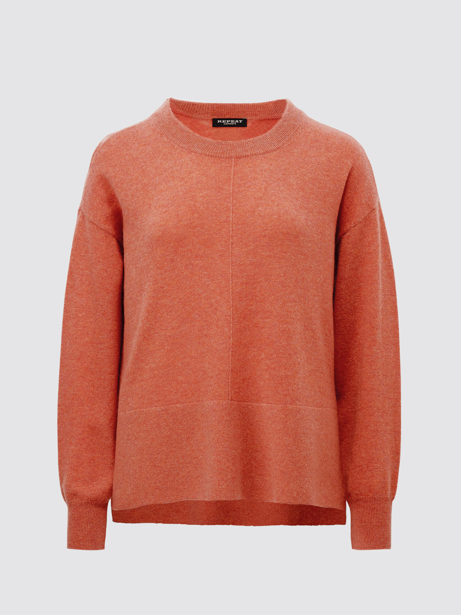 Women's Organic cashmere sweater with 