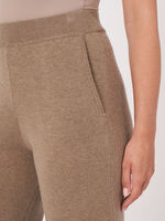 Wide leg knitted pants image number 2