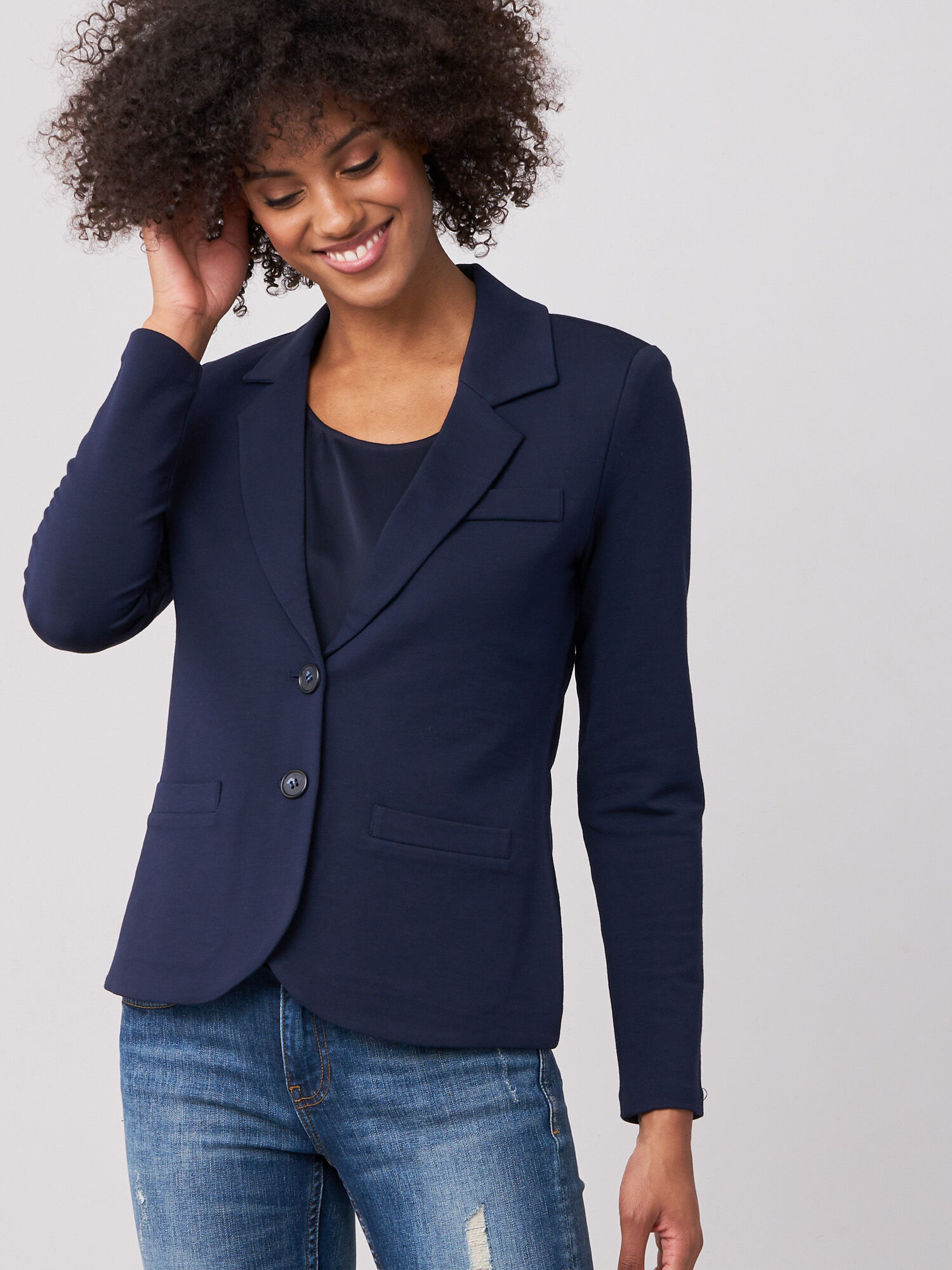 Women's Sweatshirt blazer | REPEAT cashmere