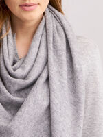 Triangular cashmere scarf image number 2