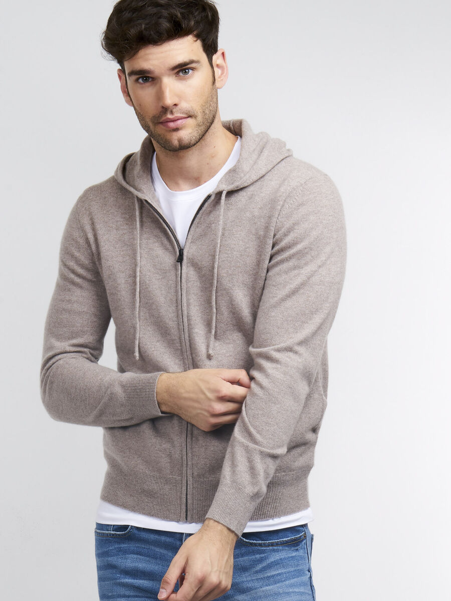 Men's Men's half button sweater REPEAT cashmere