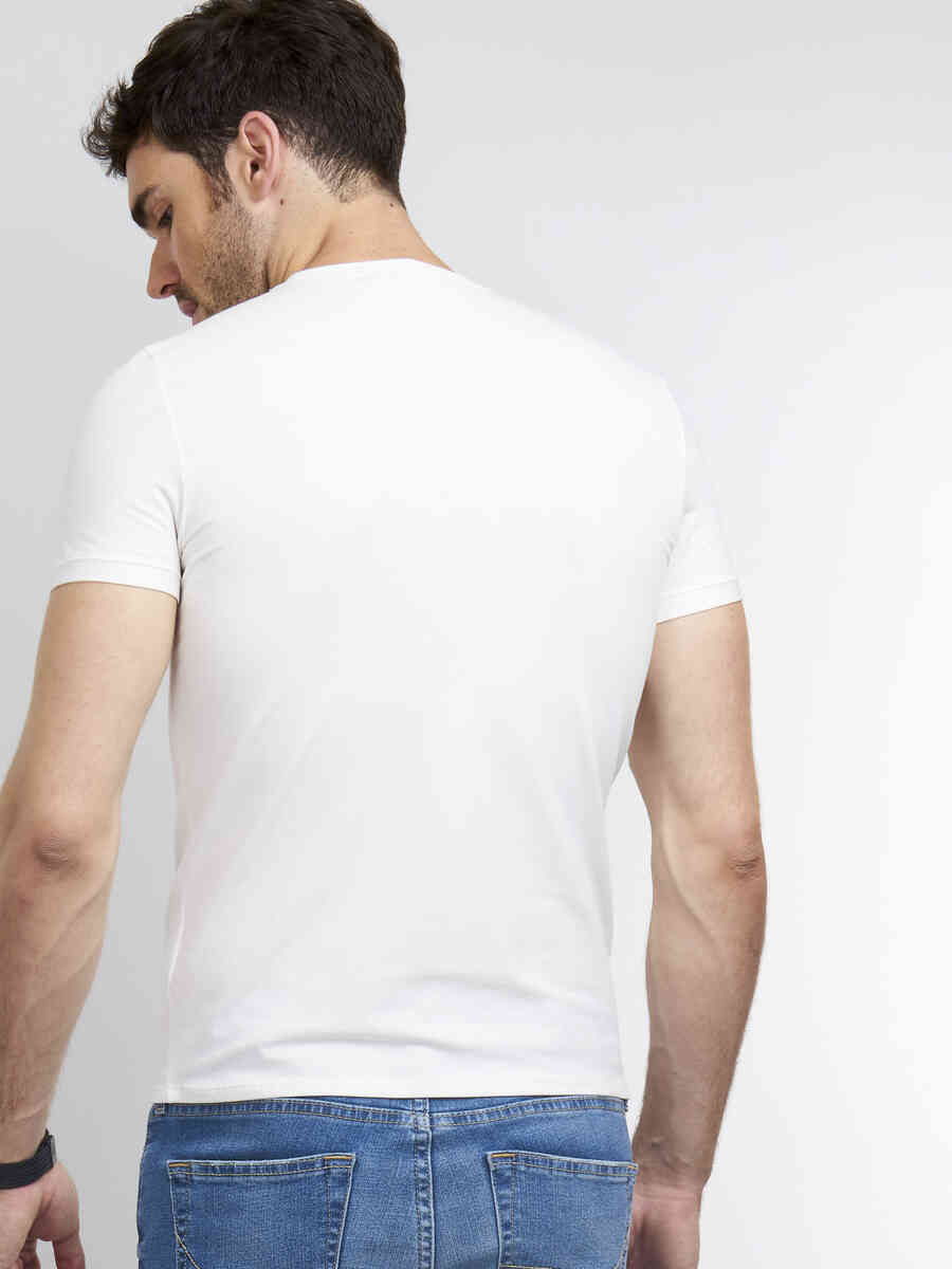 Basic men's round neck T-Shirt image number 1