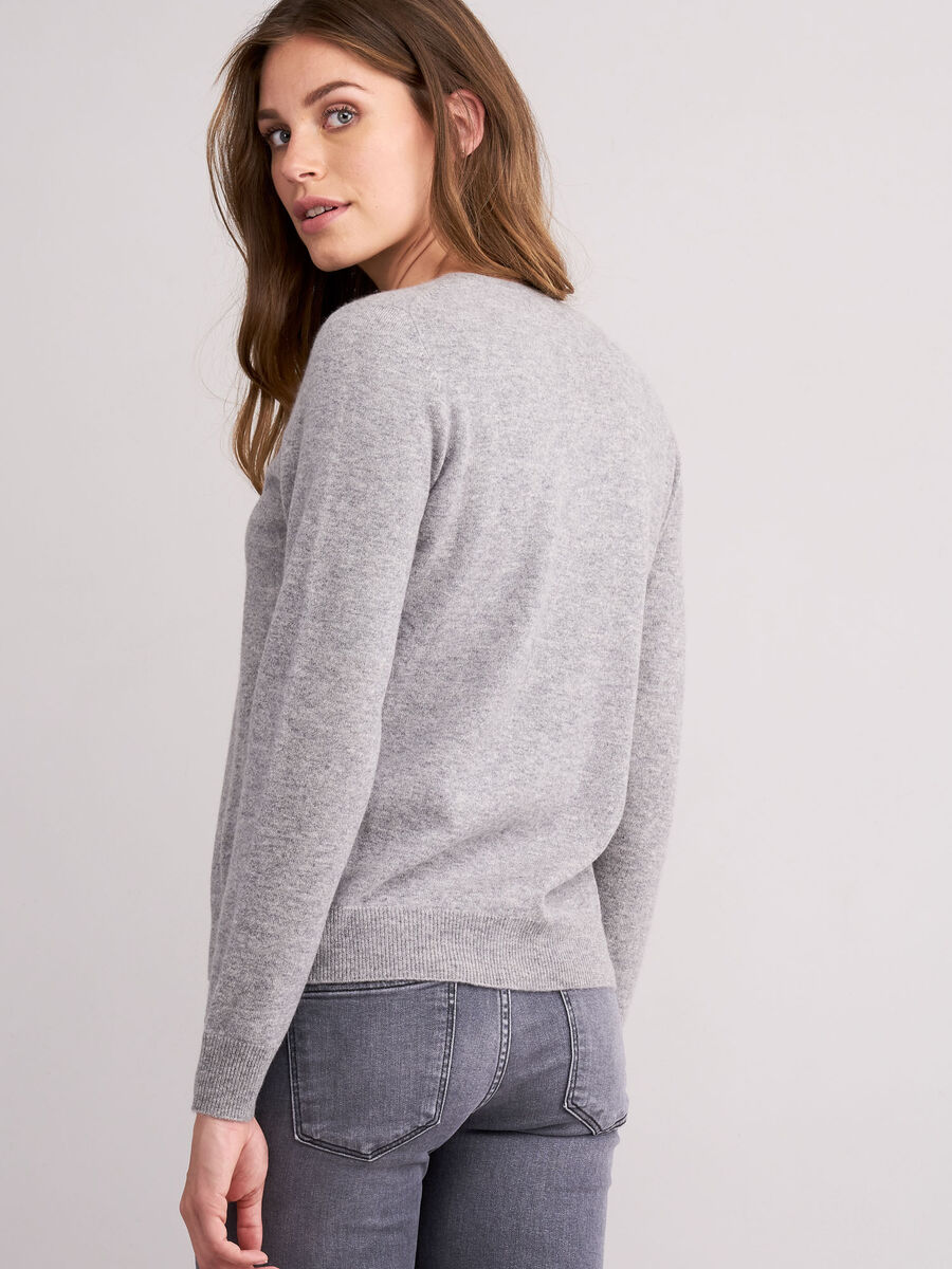 Cardigan classique à col V image number 1