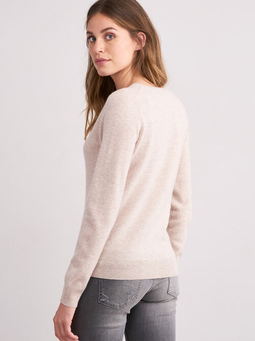 Cashmere V-neck jumper