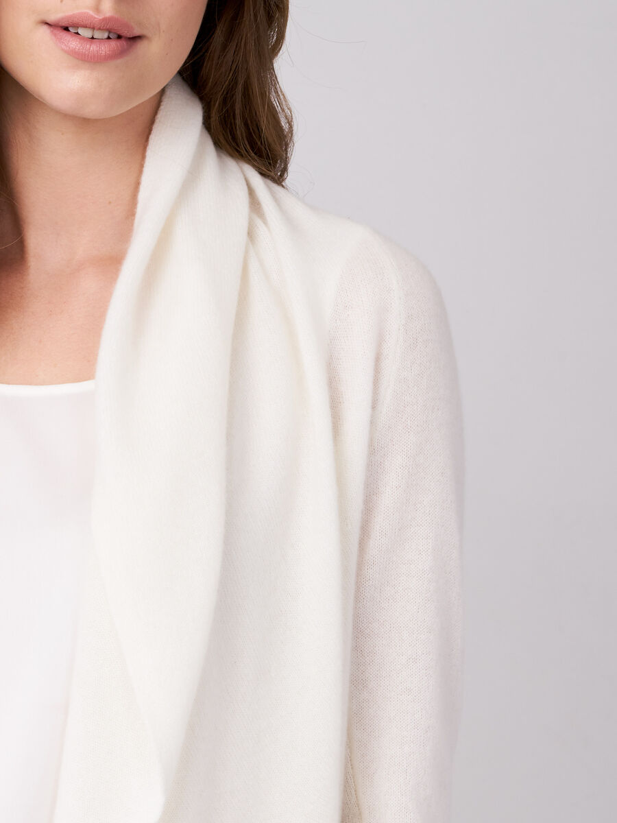 Offener Kaschmir-Cardigan mit Schalkragen image number 2