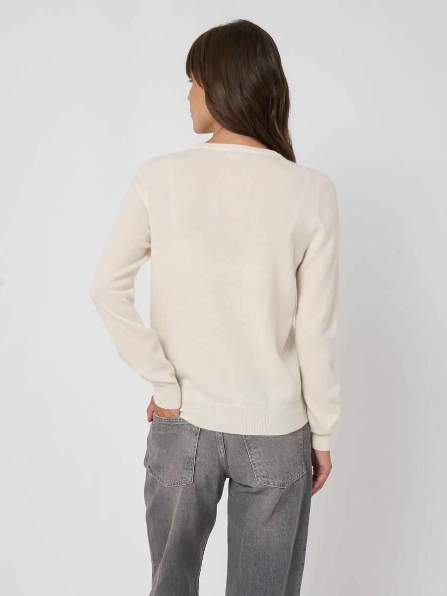 Cardigan basique en cachemire image number 4