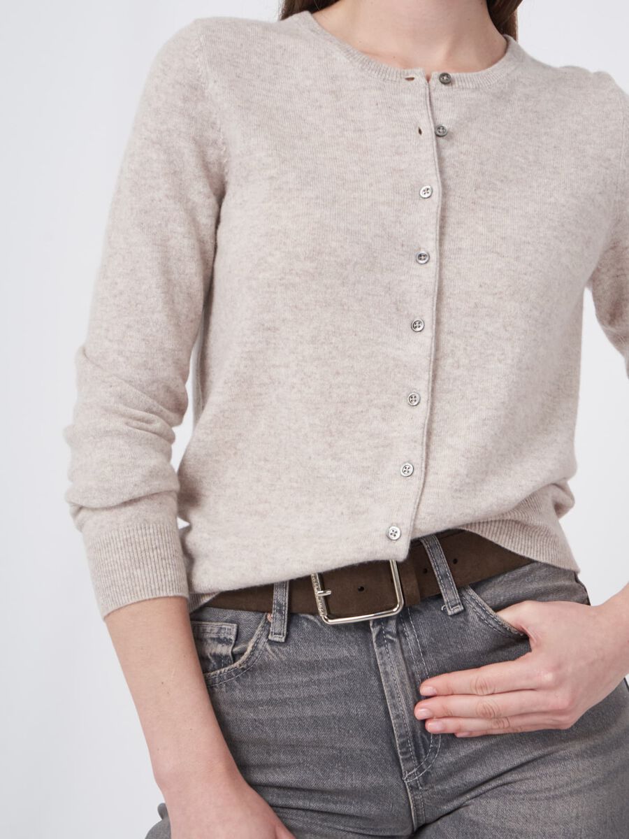 Cardigan basique en cachemire image number 2