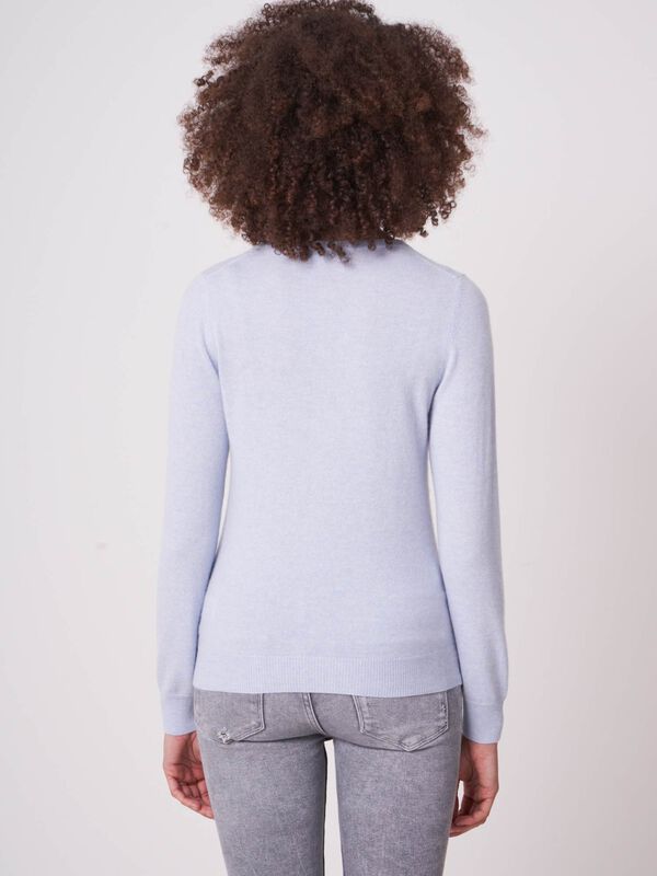 100% Cashmere fine-knit cardigan image number 1