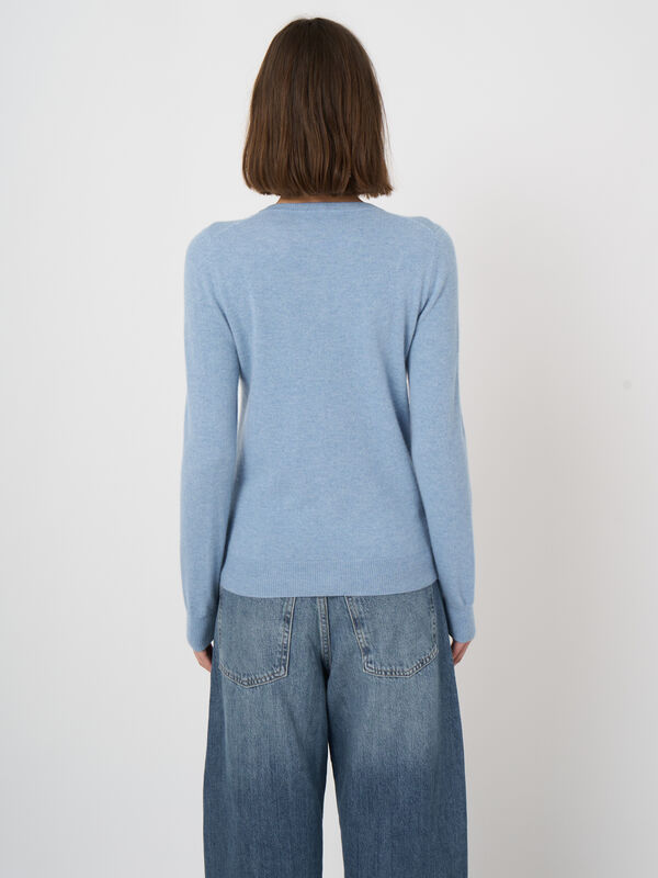 100% Cashmere fine-knit cardigan image number 3