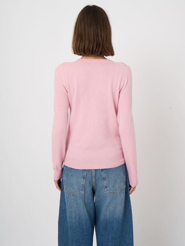 100% Cashmere fine-knit cardigan image number 4