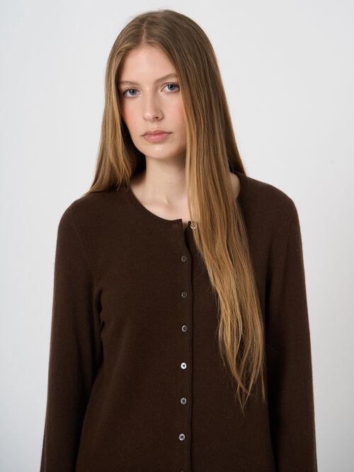 Feinstrick-Kaschmirjacke