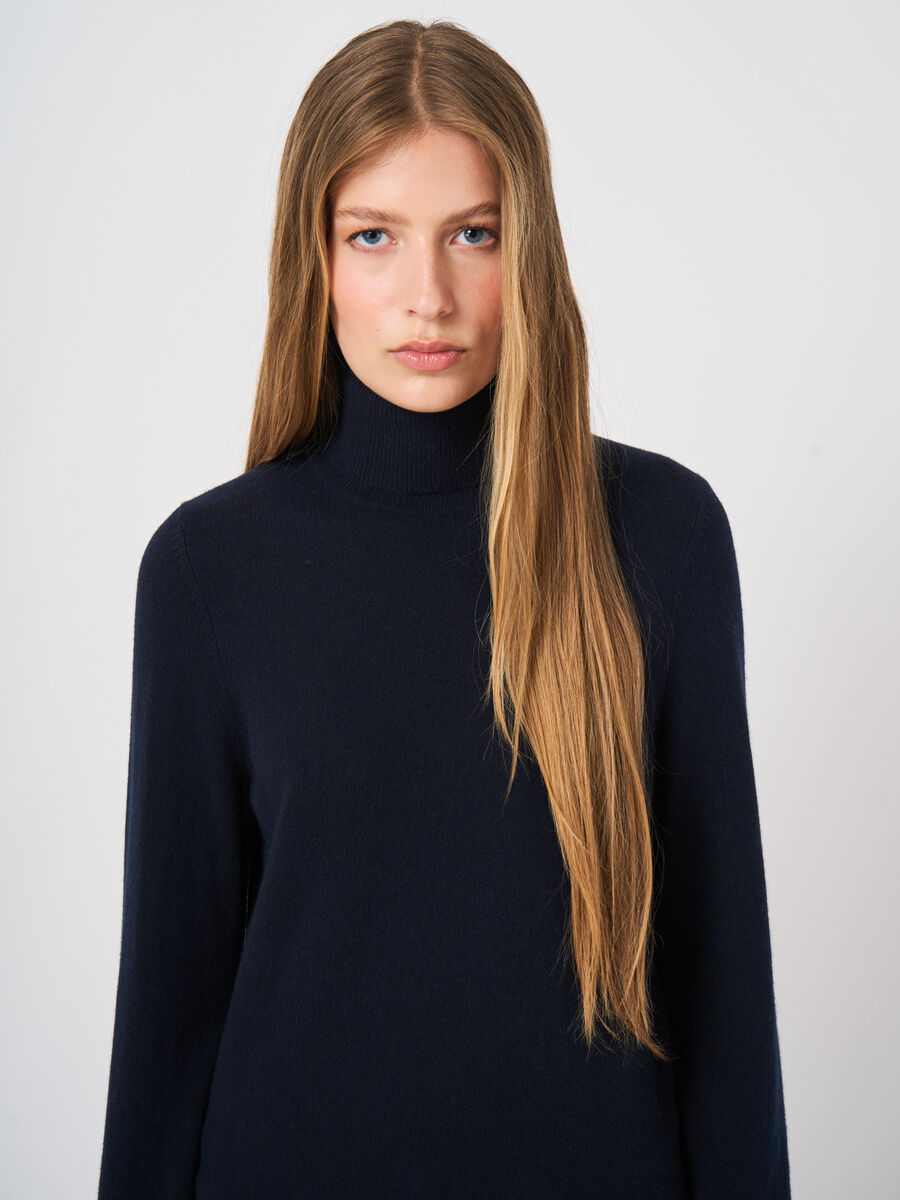 Basic-Rollkragenpullover aus Bio-Kaschmir image number 0