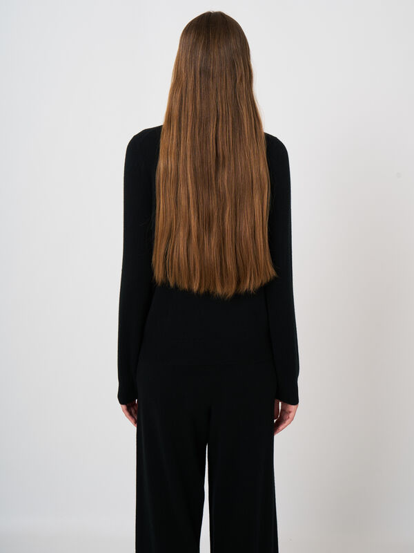 Basic Rollkragenpullover Aus Bio-Kaschmir image number 3