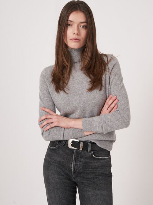 Basic coltrui dames van biologisch kasjmier