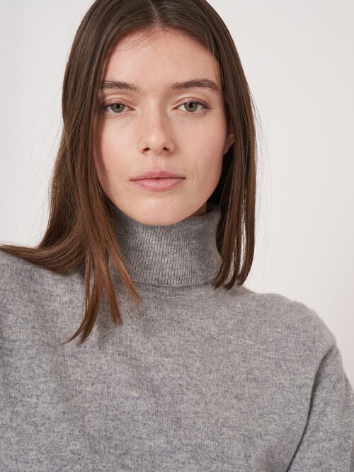 Basic coltrui dames van biologisch kasjmier