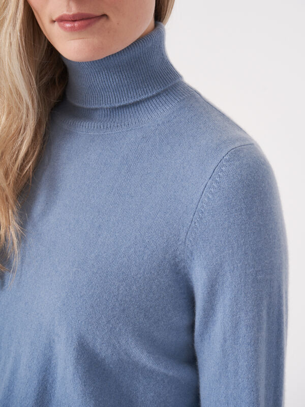 Basic-Rollkragenpullover aus Bio-Kaschmir image number 2
