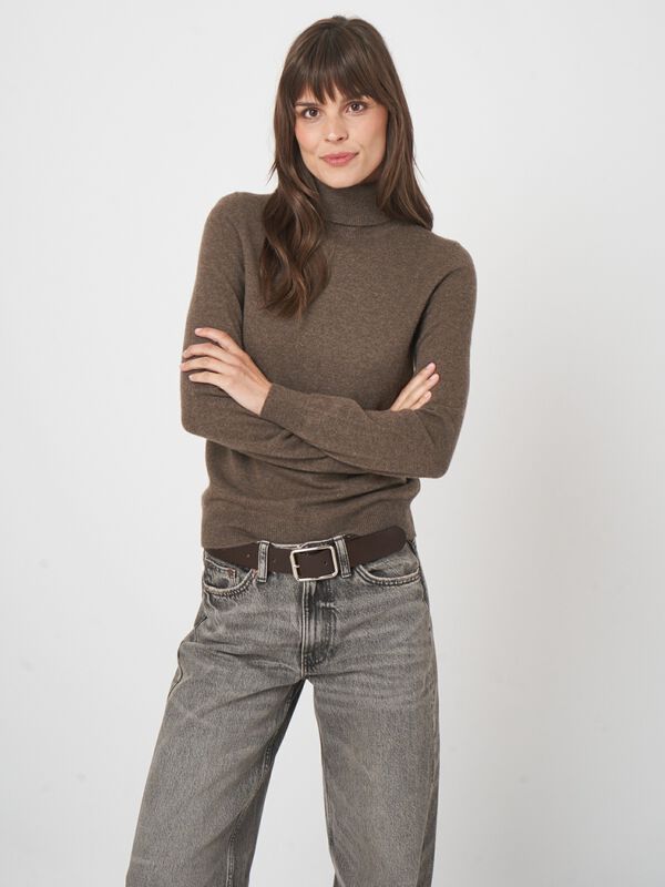 Basic coltrui dames van biologisch kasjmier image number 2