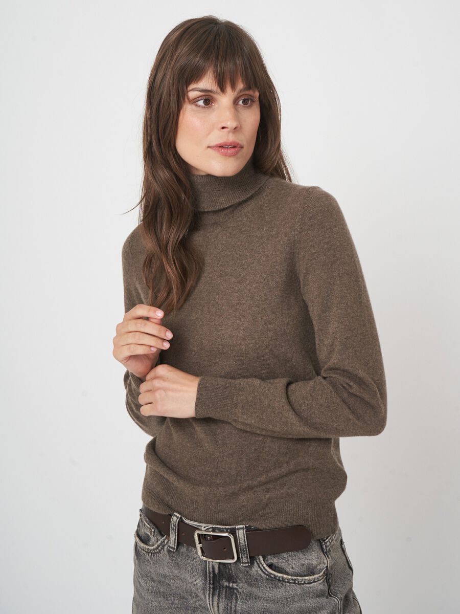 Basic-Rollkragenpullover aus Bio-Kaschmir image number 5
