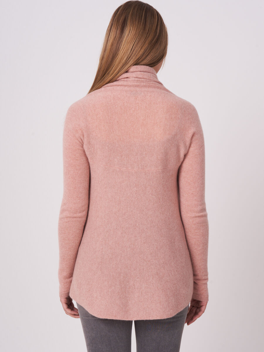 Offene Strickjacke mit Schalkragen aus Bio-Kaschmir image number 87
