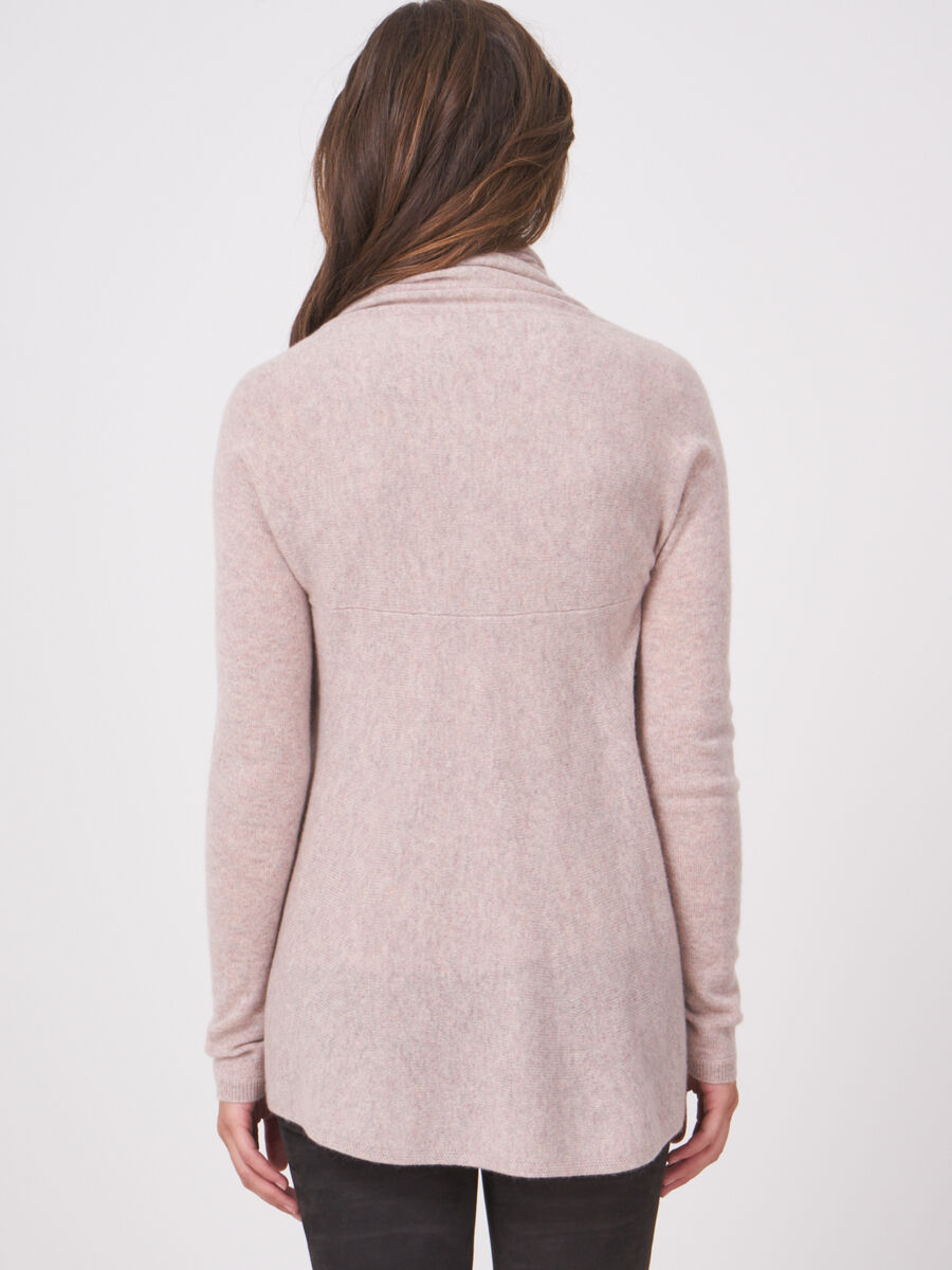Offene Strickjacke mit Schalkragen aus Bio-Kaschmir image number 91
