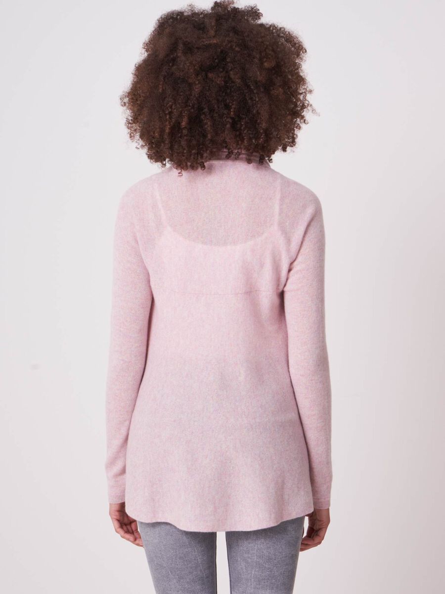 Offene Strickjacke mit Schalkragen aus Bio-Kaschmir image number 103