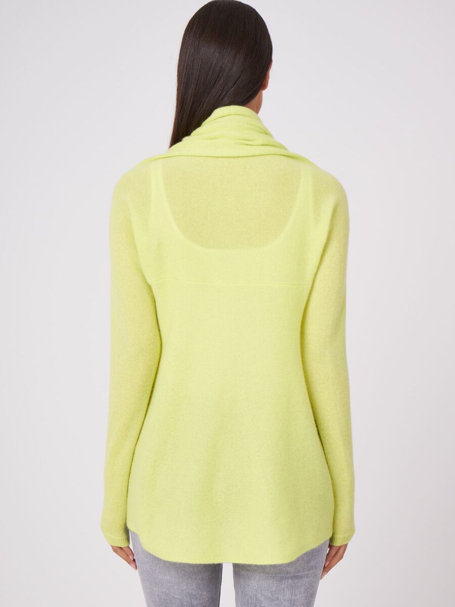 Offene Strickjacke mit Schalkragen aus Bio-Kaschmir image number 111