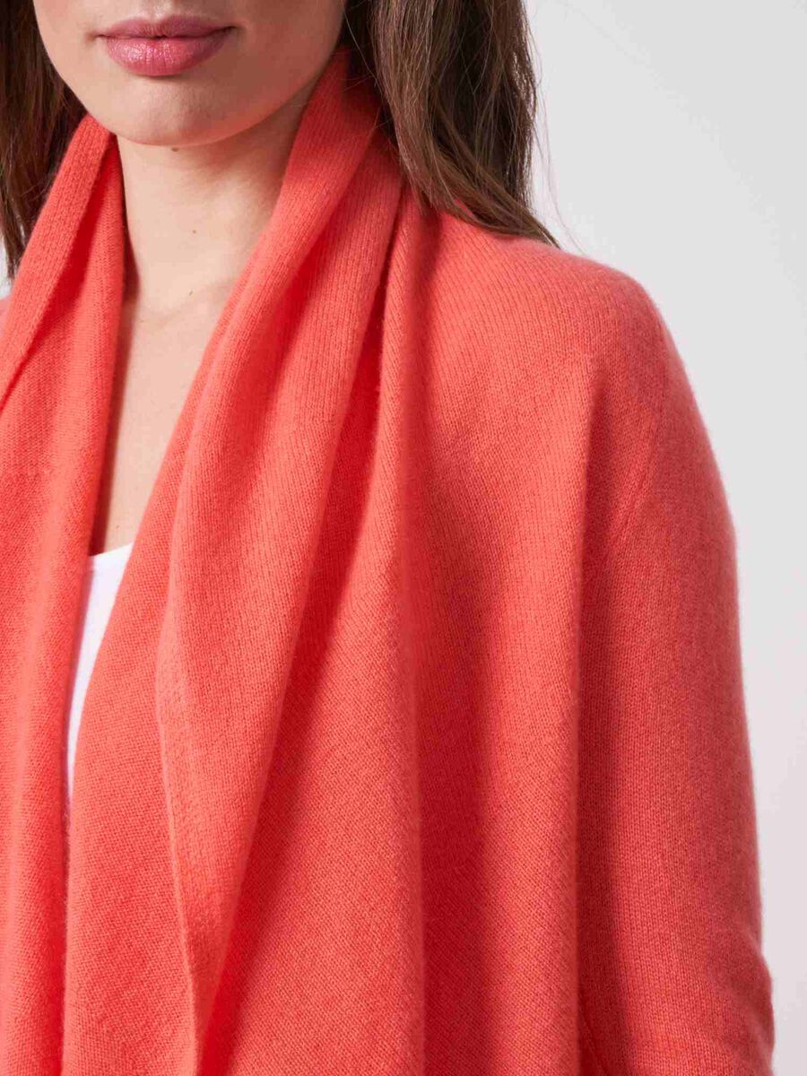 Offene Strickjacke mit Schalkragen aus Bio-Kaschmir image number 116