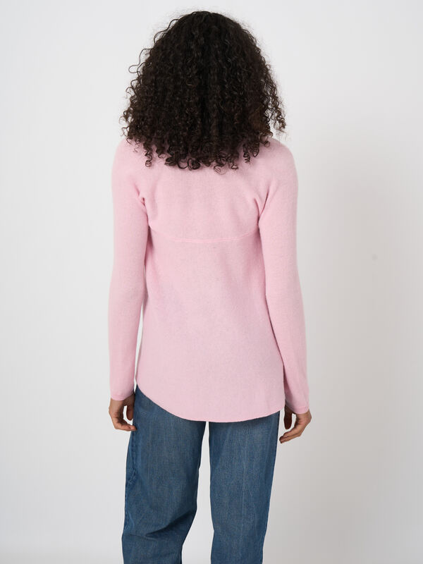 Cardigan mit Schalkragen aus 100% Bio-Kaschmir image number 3