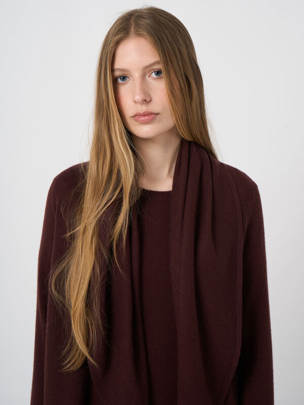 Organic Cashmere Shawl-Collar Cardigan image number 1