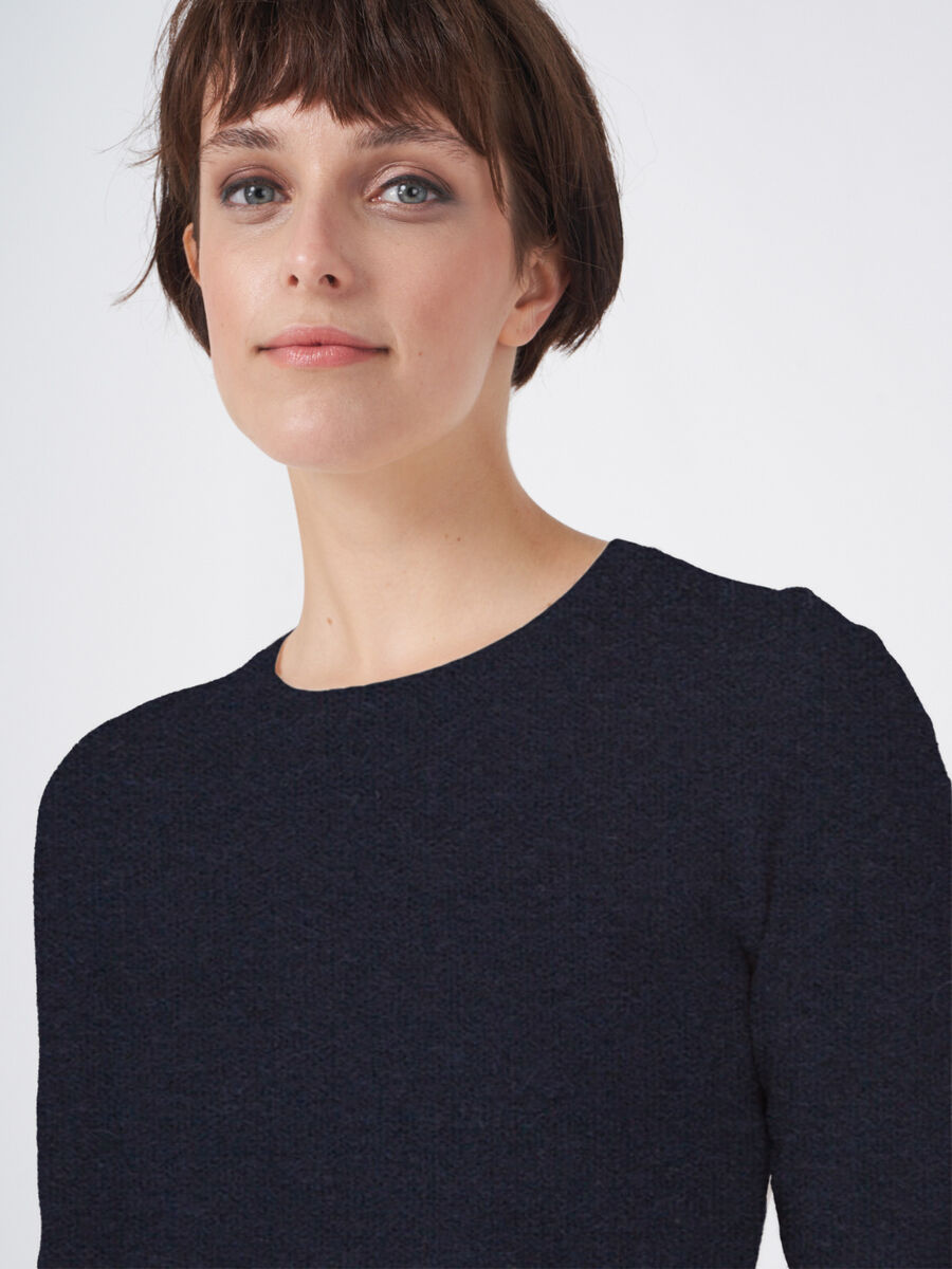 Pull col rond en cachemire biologique image number 1