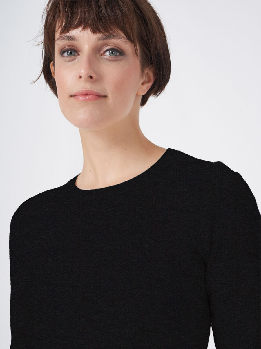 Pull col rond en cachemire biologique image number 1