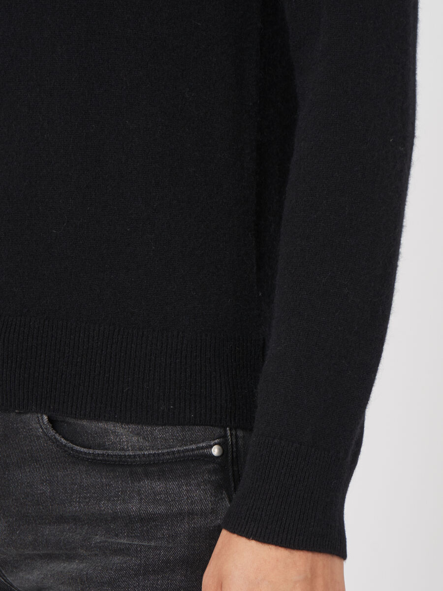 Cashmere trui met opstaande kraag image number 3