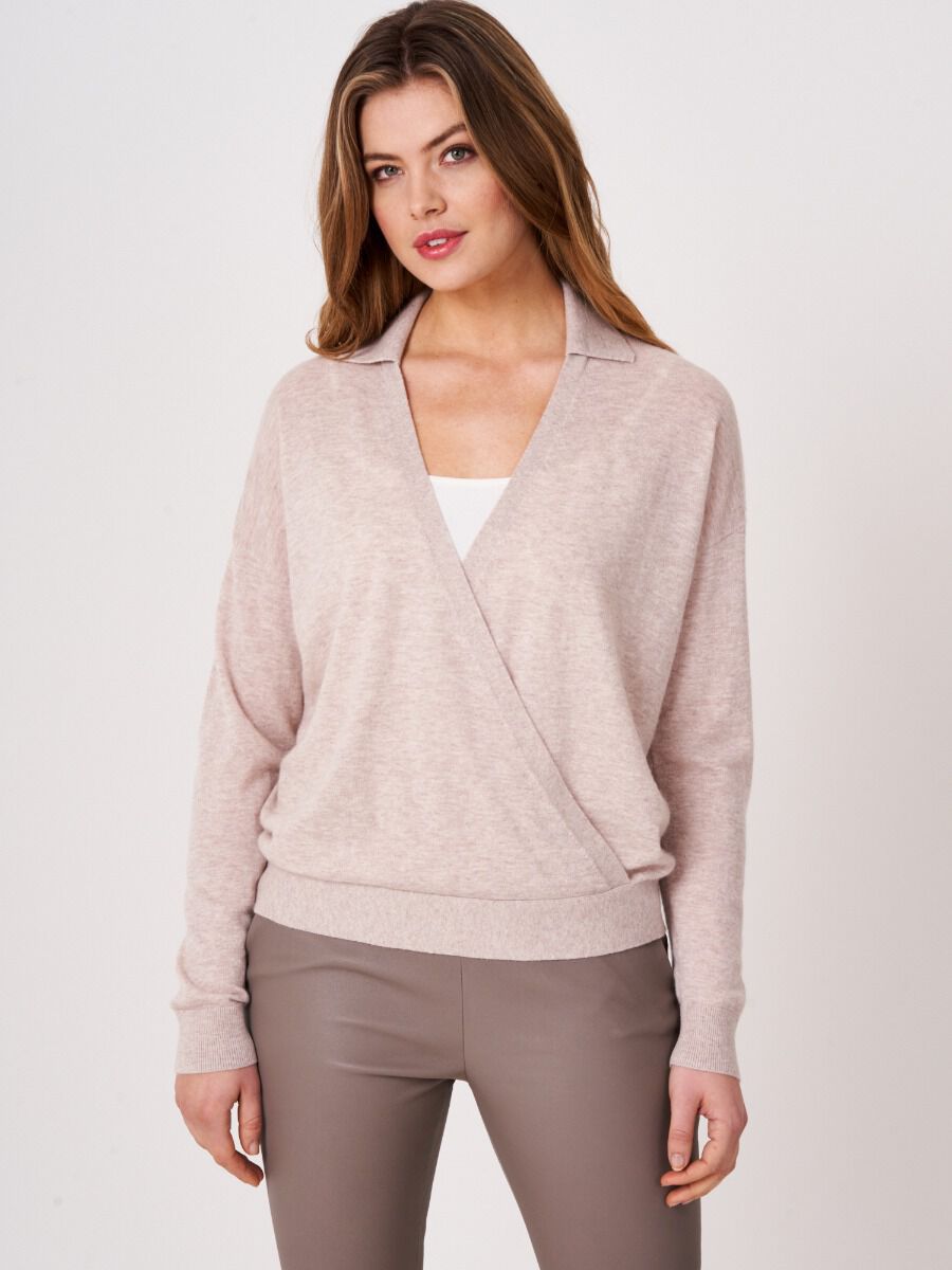 Pull cache coeur online cachemire