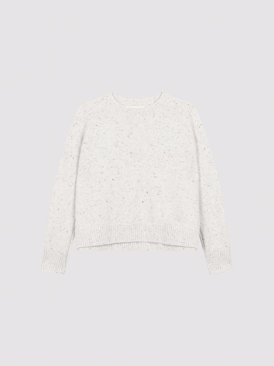 Pull en cachemire tweedé image number 3