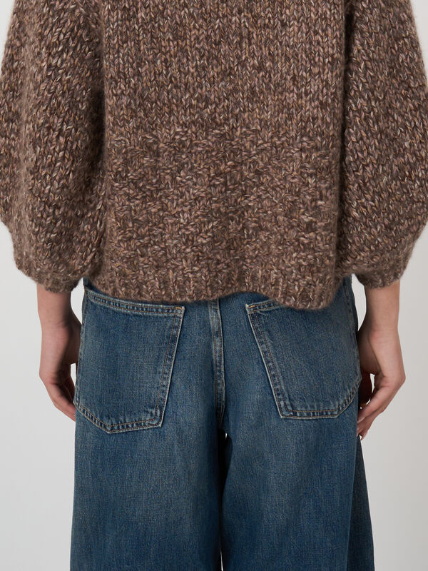 Cardigan en pur cachemire &agrave; grosse maille image number 4