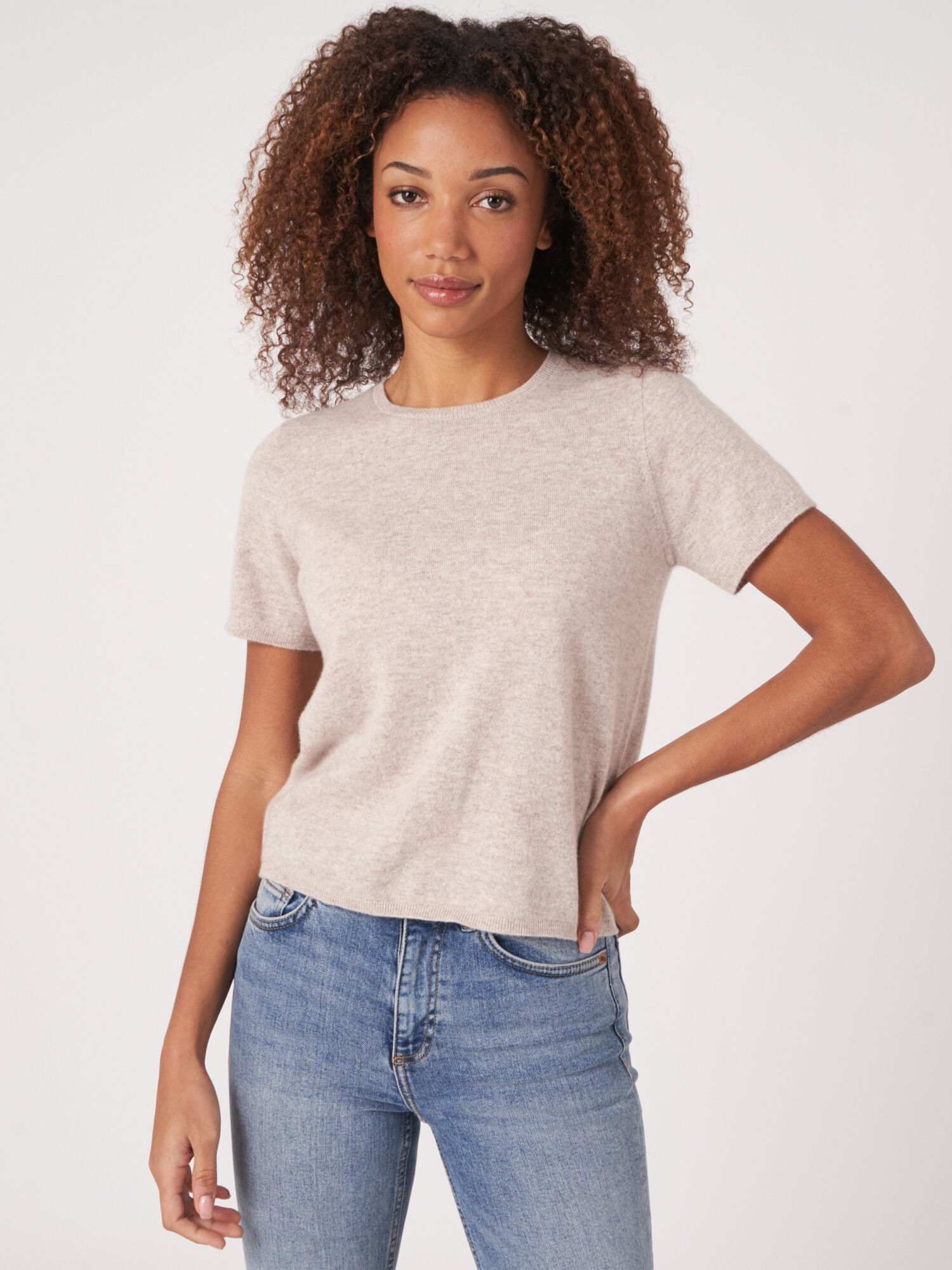 Cashmere t 2025 shirt womens