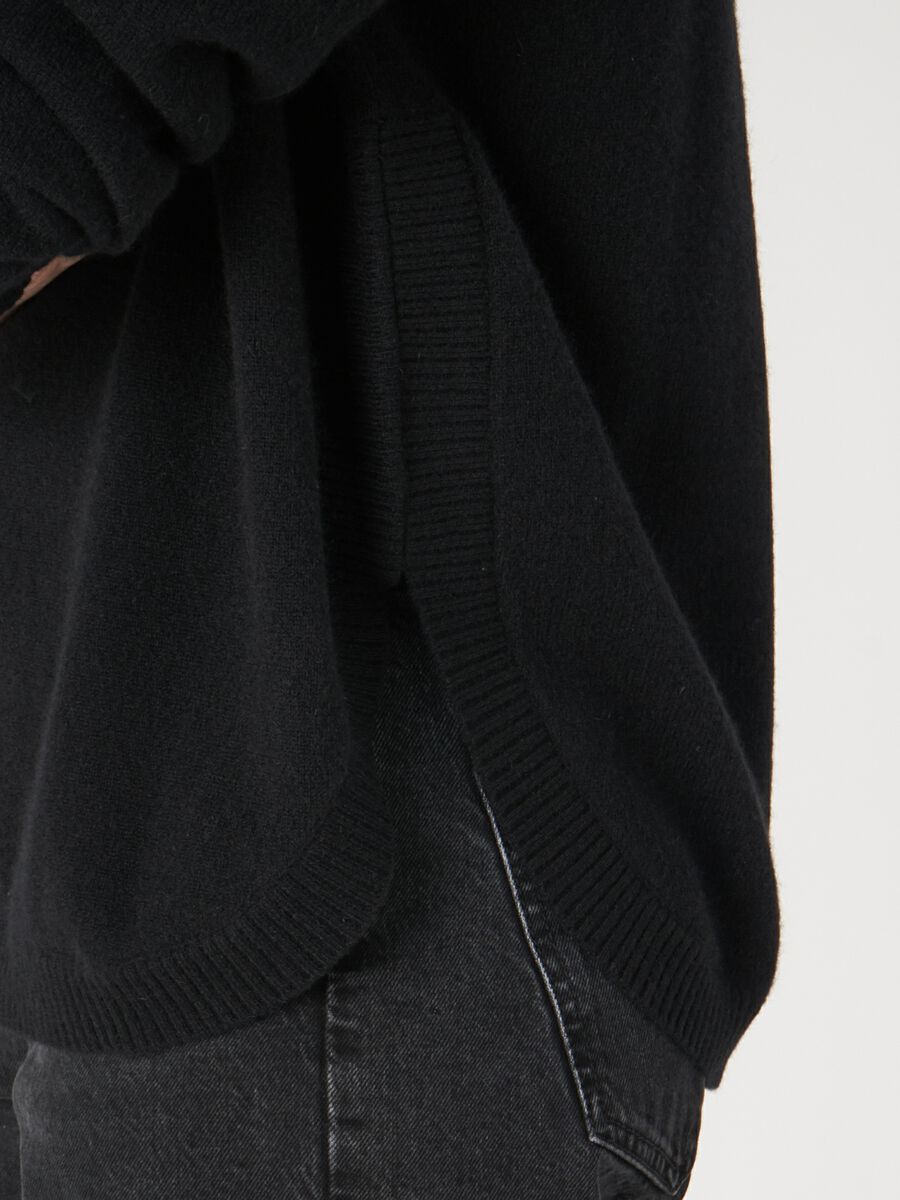 Cashmere boothalstrui met ronde zoom image number 3