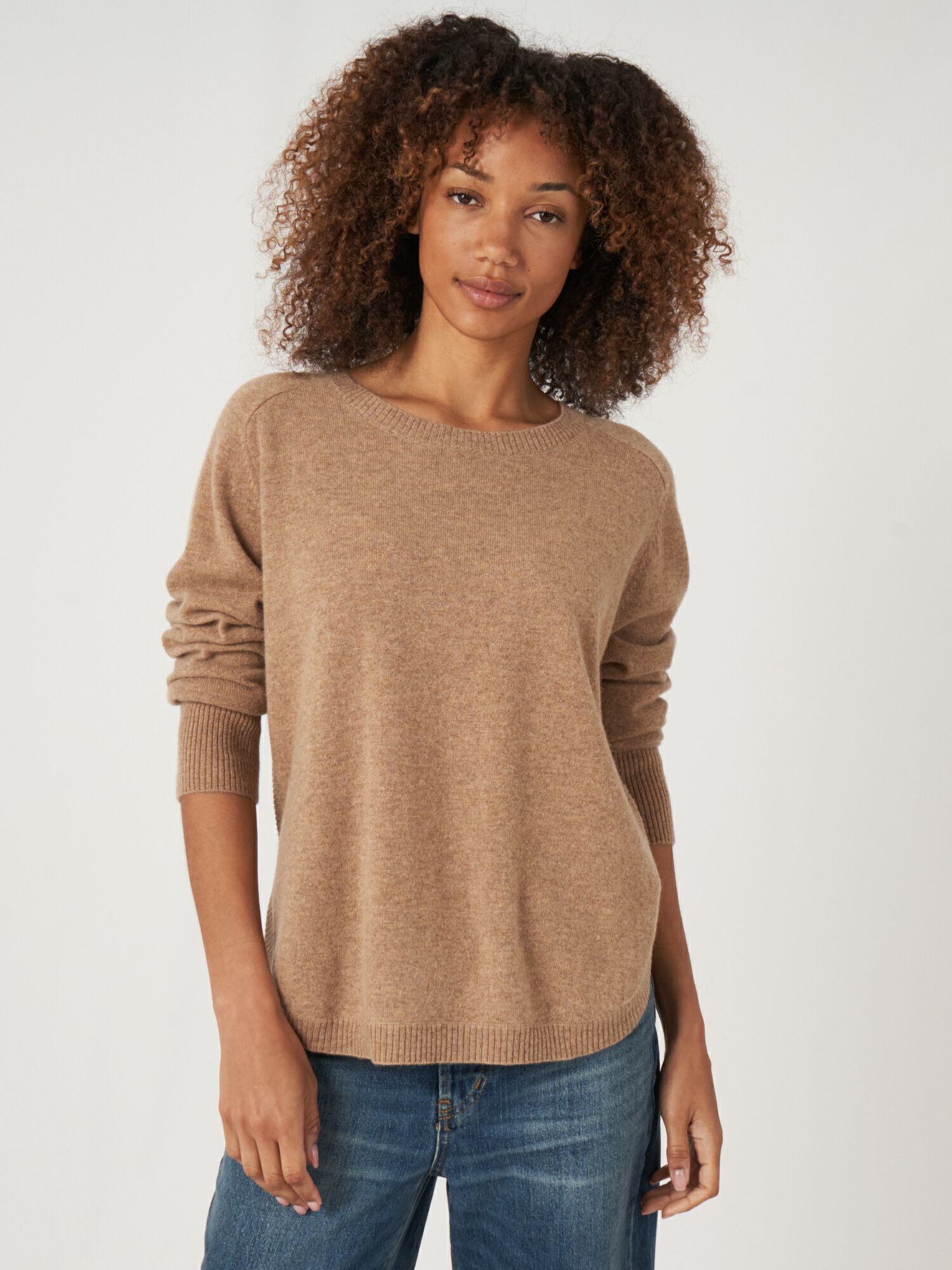 Boatneck cashmere sweater hotsell