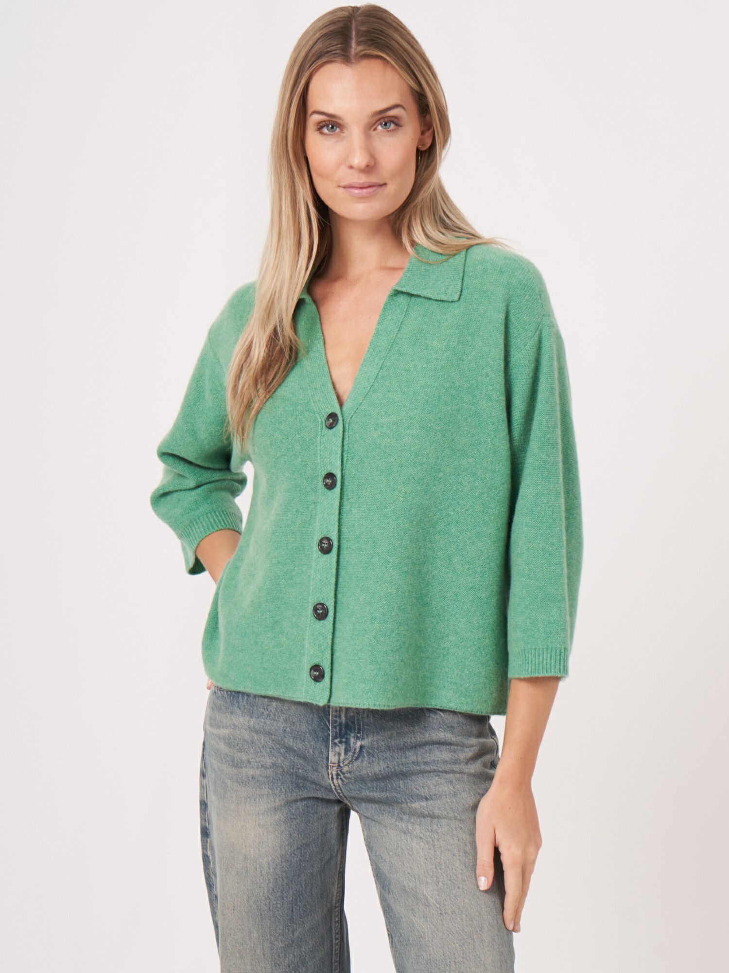 Cardigan avec bouton hot sale