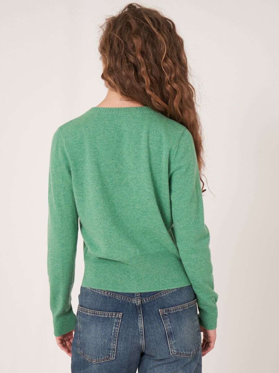 Cashmere vest met strikkoord image number 2