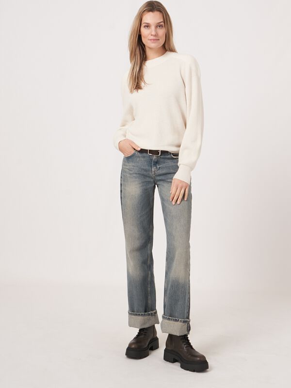 Kaschmirpullover aus feinem Rippstrick image number 5