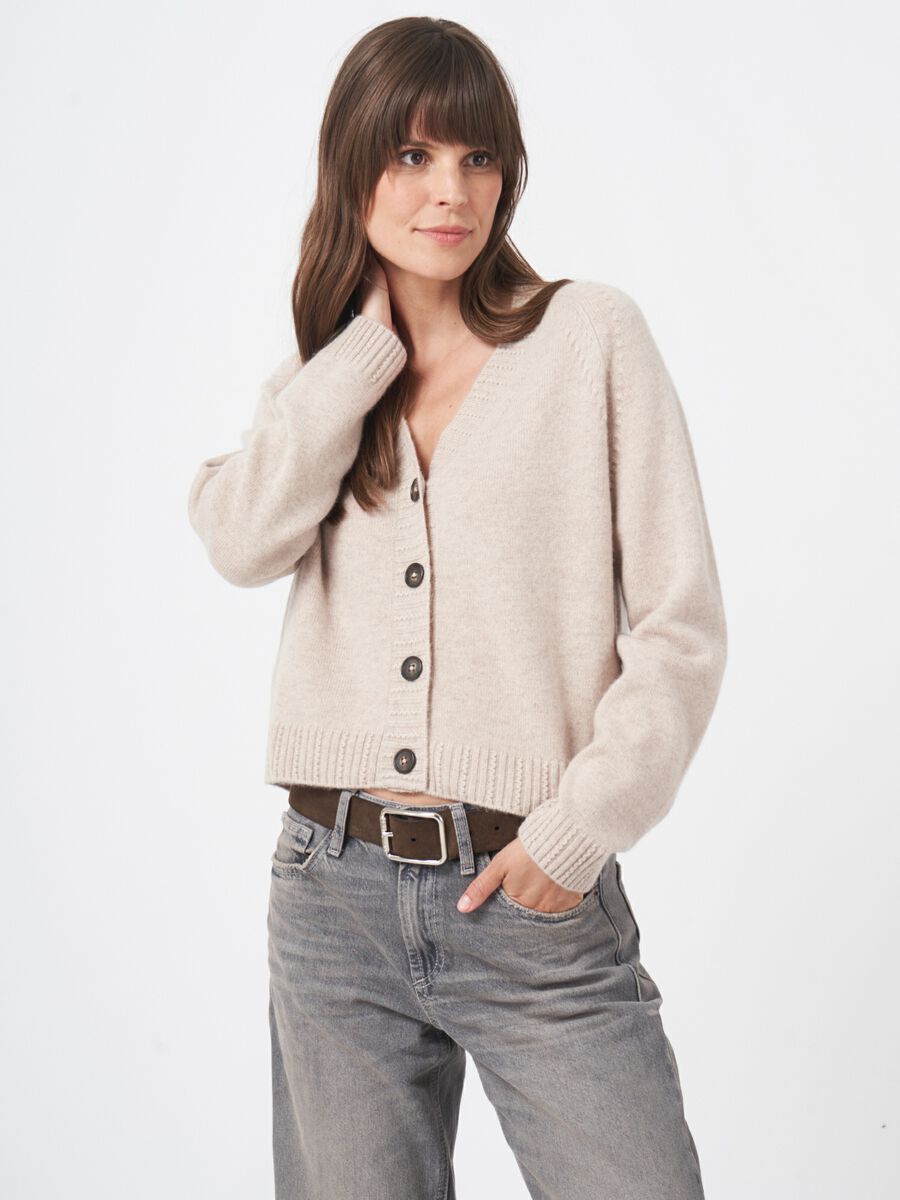 Raglan vest van biologisch cashmere image number 4