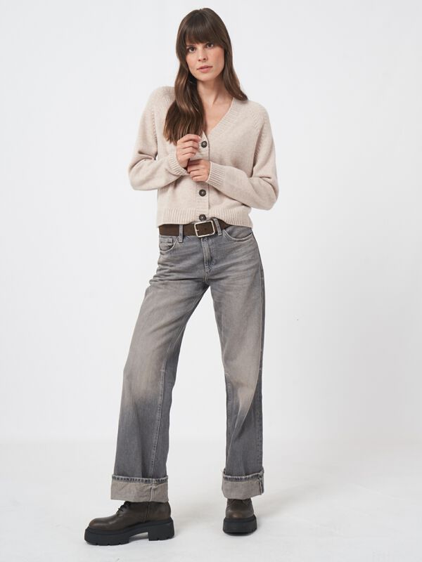 Gilet raglan en cachemire biologique image number 3