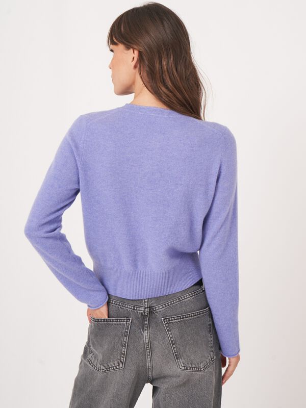 Kurzer Kaschmir-Cardigan mit Fransen f&uuml;r Damen image number 5