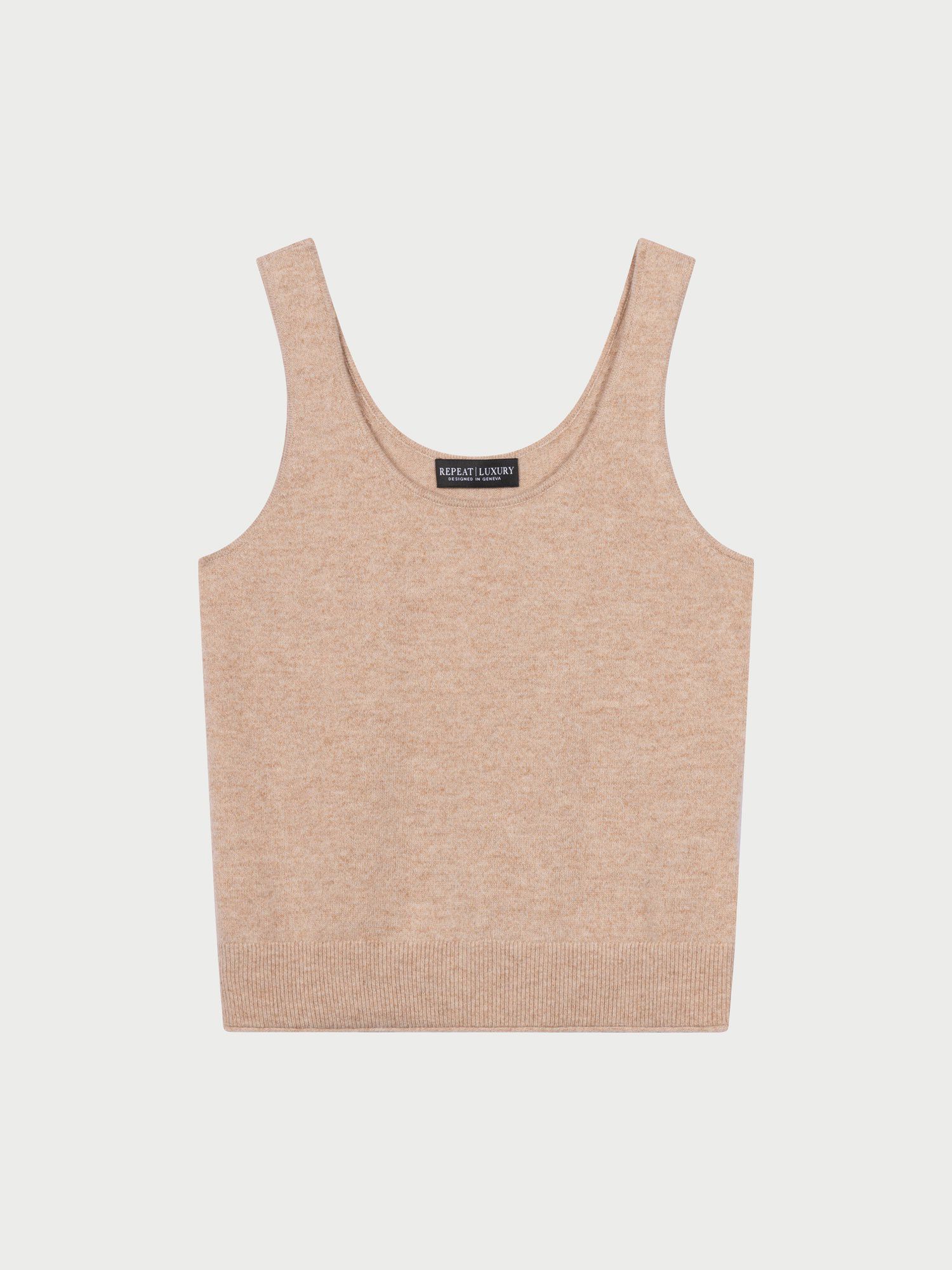 Gebreid topje van cashmere