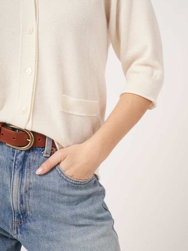 Cashmere raglanvest image number 3