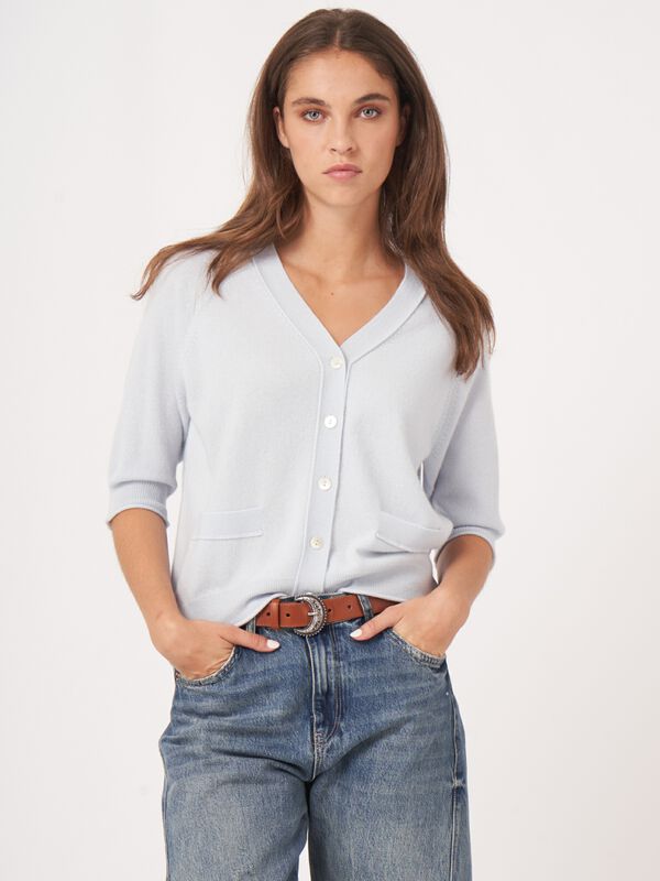 Cashmere raglanvest image number 4